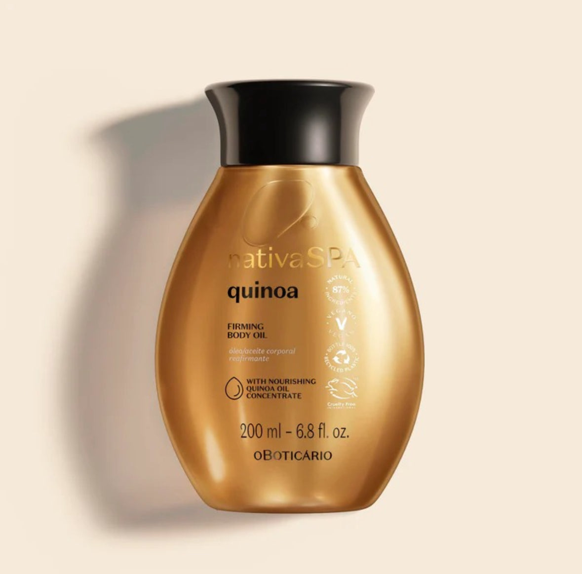 OBoticário-L'huile corporelle hydratante au quinoa Nativa SPA Quinoa 200ml