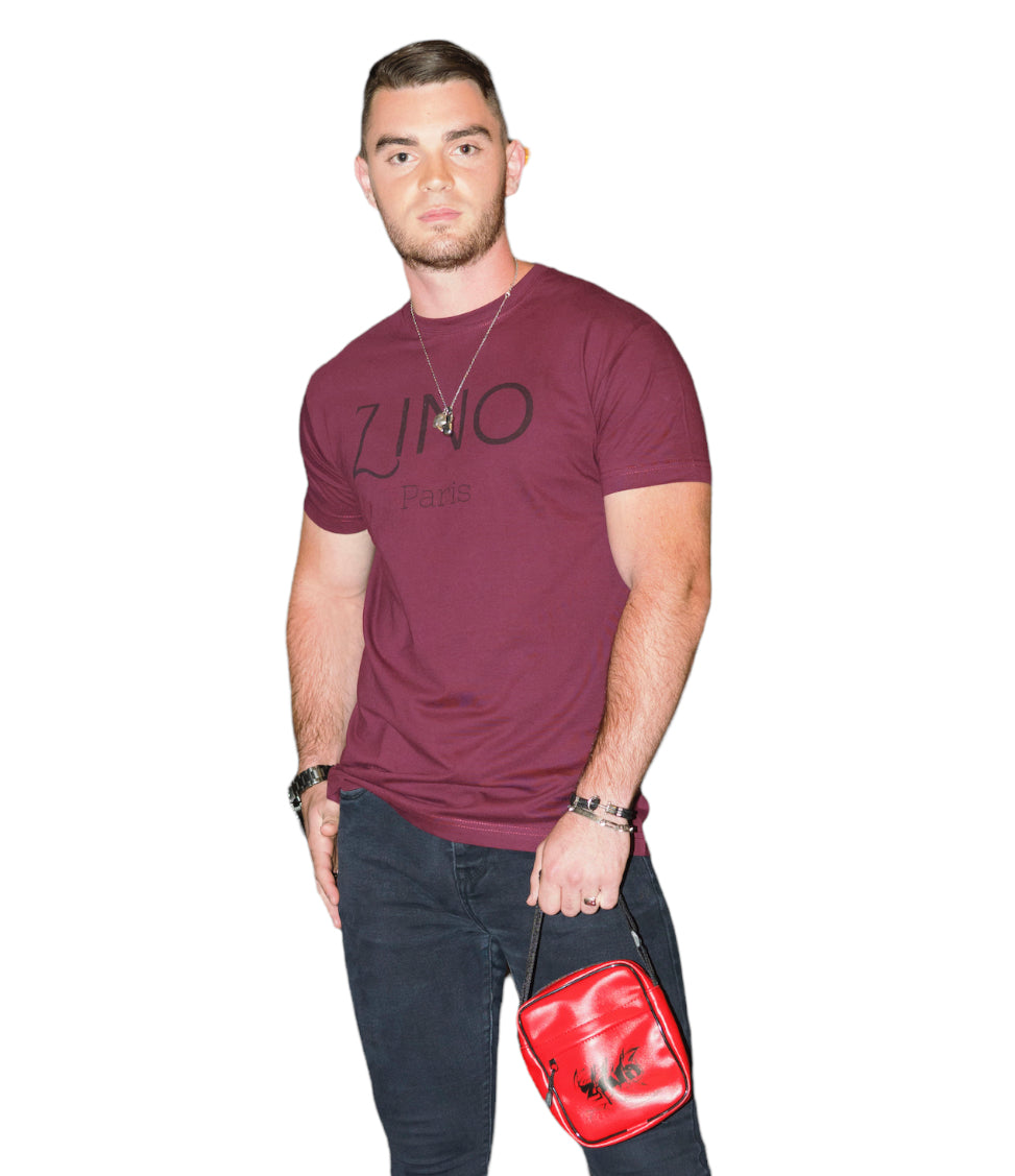 T-shirt Bordeaux - Zino Logo