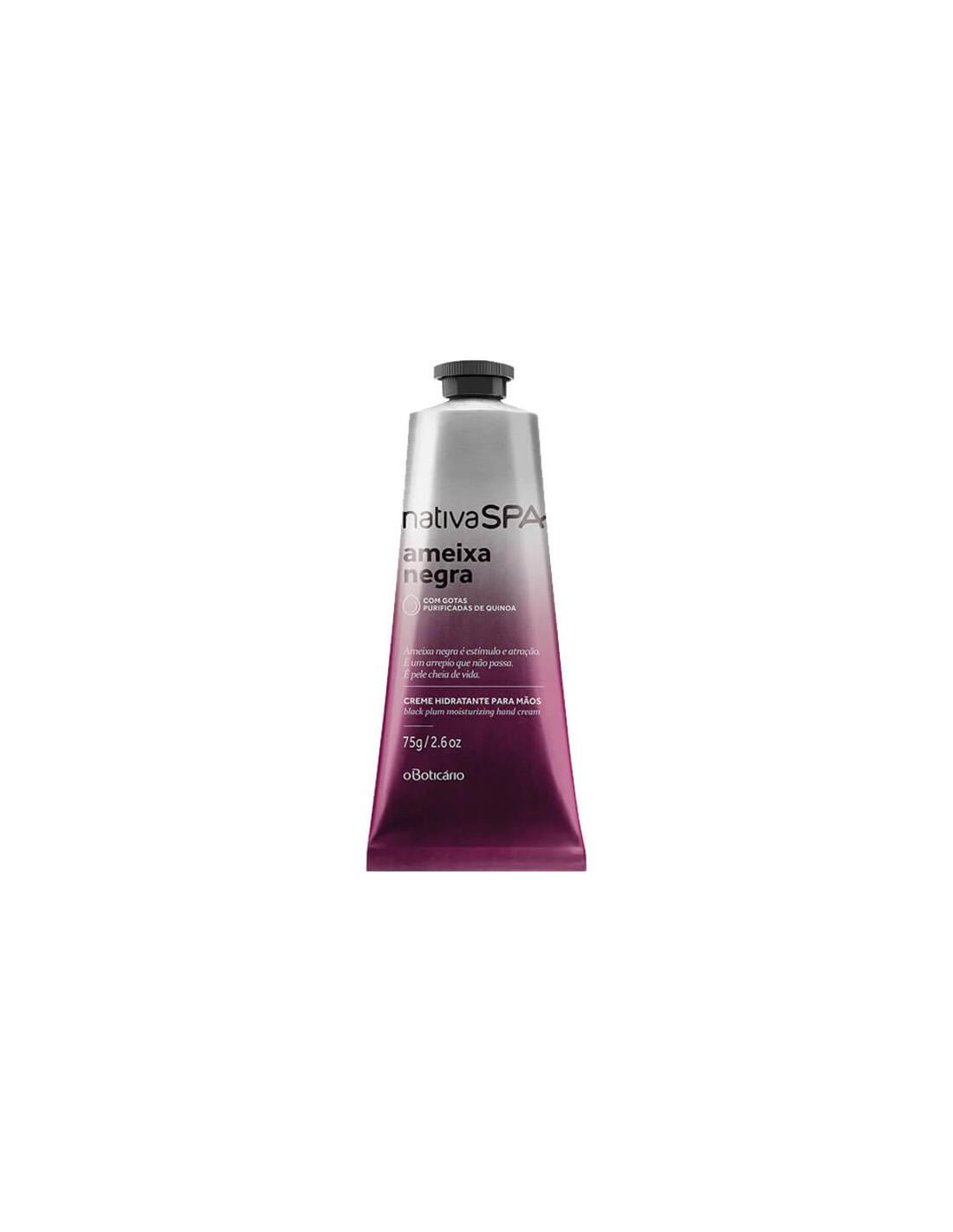 Crème mains hydratante Black Plum NativaSpa - 75g