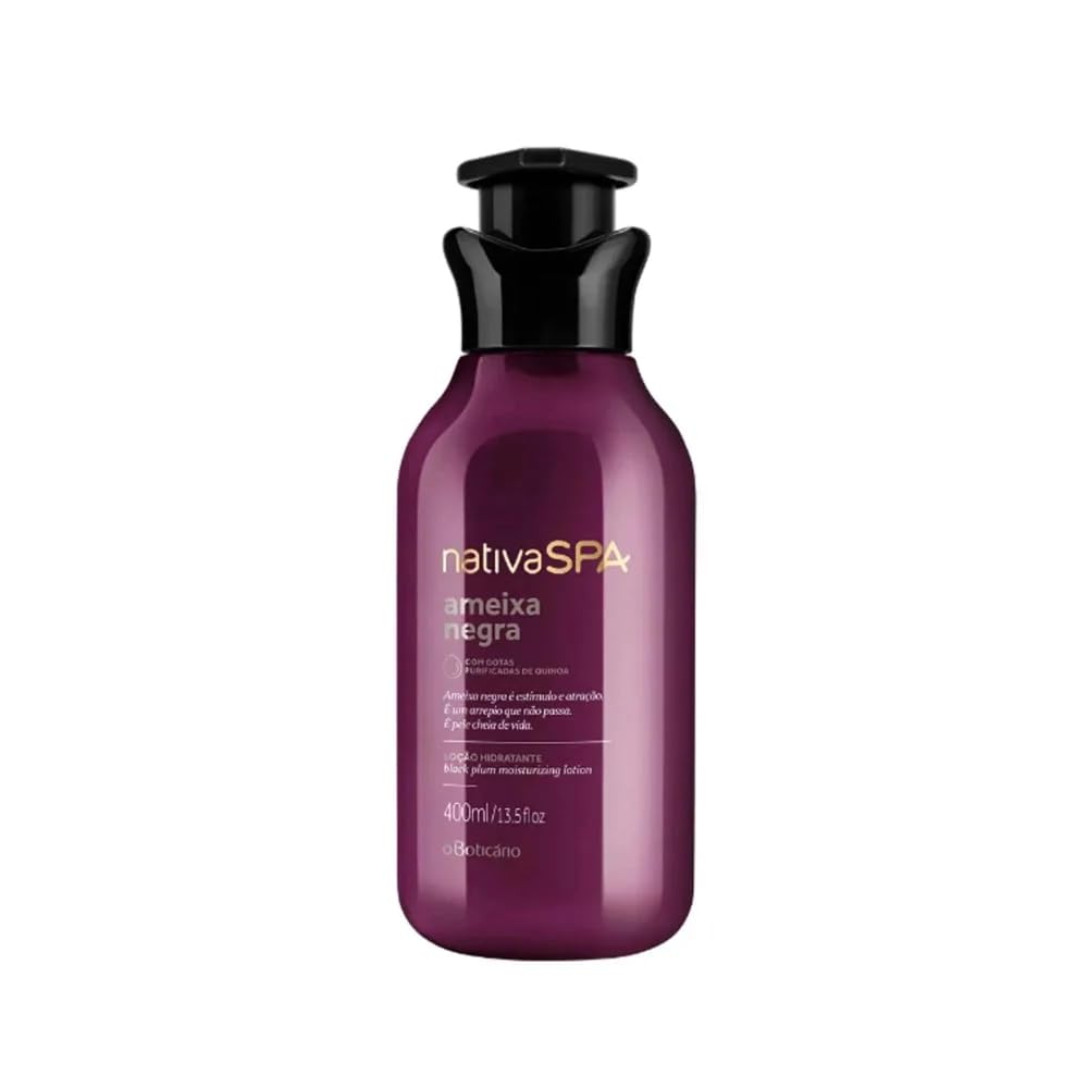 OBoticário-Crème hydratante pour le corps à la prune noire 400ml