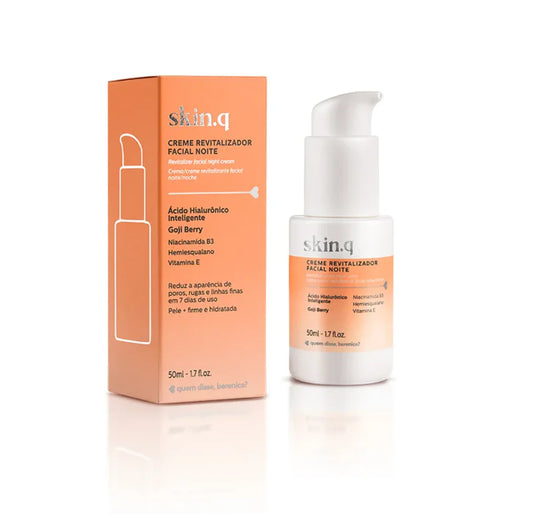 QDB Skin.Q Crème de nuit revitalisante pour le visage, 50 ml