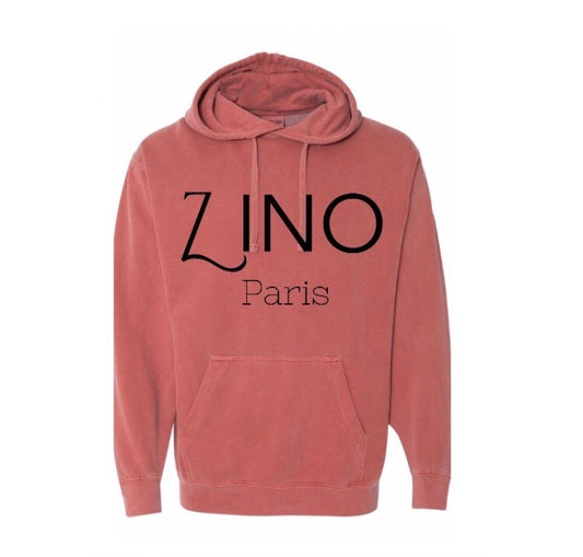 sweatshirt à capuche ZINO est composé à 80% de coton et à 20% de polyester,